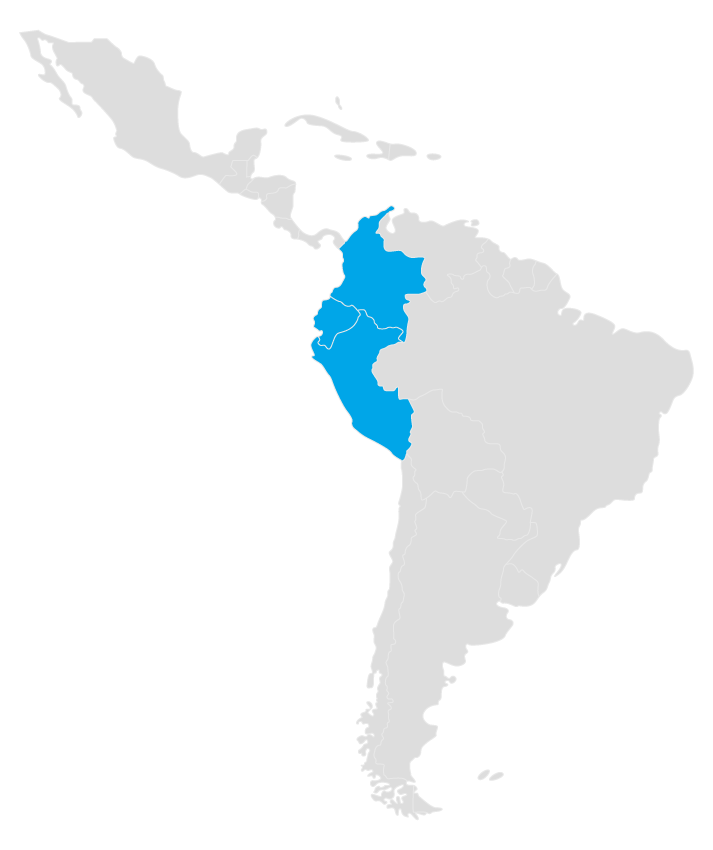 Mapa Andinos